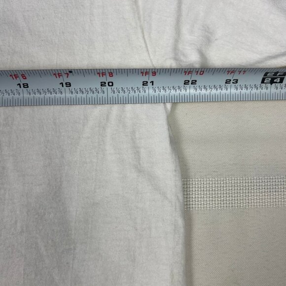 Vintage White Nascar 50th Anniversary Moog Chasis Parts Hanes T Shirt Mens L - Picture 8 of 15